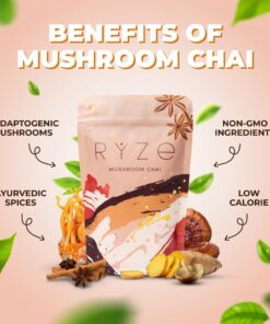 Alternative view of RYZE SUPERFOODS Mushroom Chai
