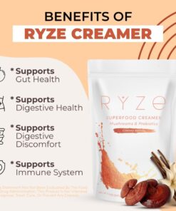 Alternative view of RYZE SUPERFOODS Probiotic Coffee Creamer
