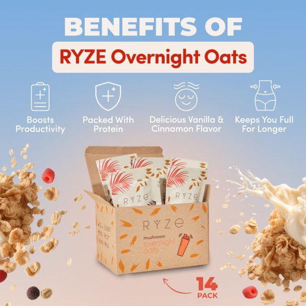 RYZE Mushroom Overnight Oats