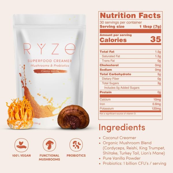 RYZE Probiotic Coffee Creamer