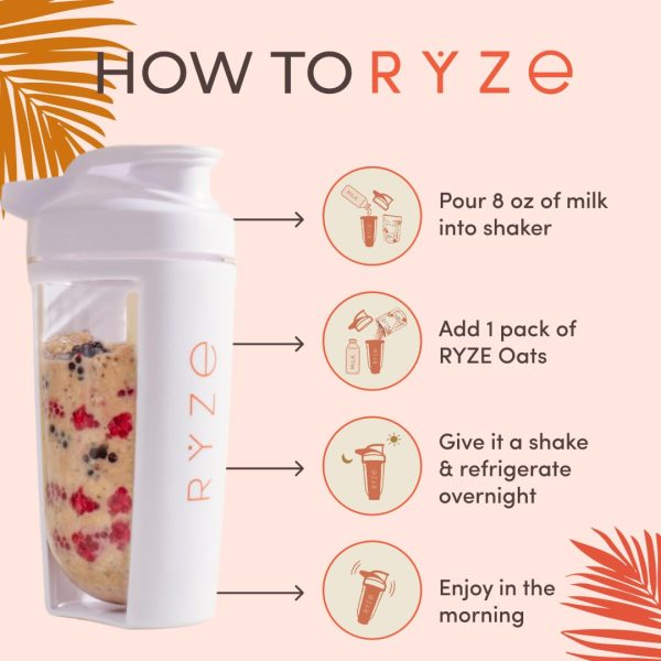 RYZE Mushroom Overnight Oats