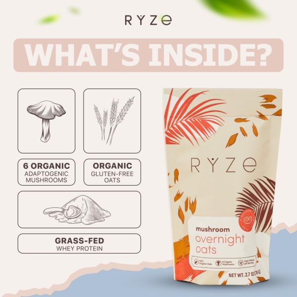 RYZE Mushroom Overnight Oats