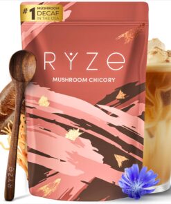 RYZE SUPERFOODS Mushroom Chicory with 6 Organic Adaptogenic Mushrooms