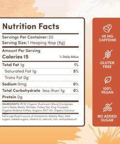 Alternative view of RYZE SUPERFOODS Mushroom Coffee Starter Kit, USDA Organic Instant Coffee